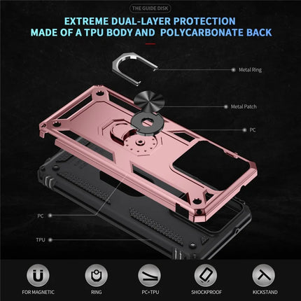 Phone Case for Motorola Moto G Play (2025) 4G / G Power (2025) PC + TPU Phone Cover with Kickstand