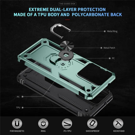 Phone Case for Motorola Moto G Play (2025) 4G / G Power (2025) PC + TPU Phone Cover with Kickstand