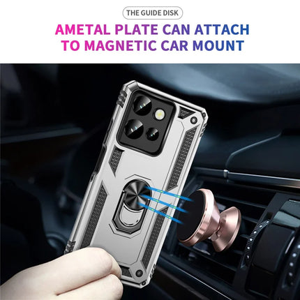 Phone Case for Motorola Moto G Play (2025) 4G / G Power (2025) PC + TPU Phone Cover with Kickstand