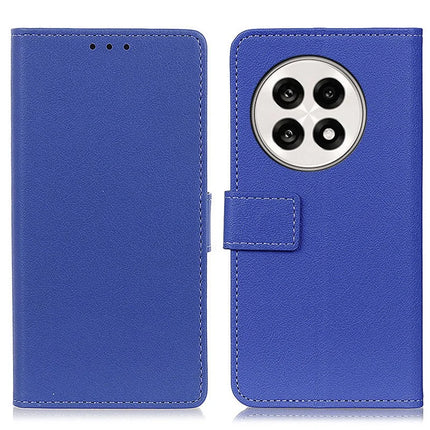 For OnePlus 13R 5G / Ace 5 5G Case PU Leather Stand Wallet Phone Cover - Blue
