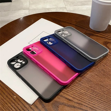 For iPhone 15 Pro Max Case PC + TPU Heat Dissipation Phone Back Cover Skin Touch