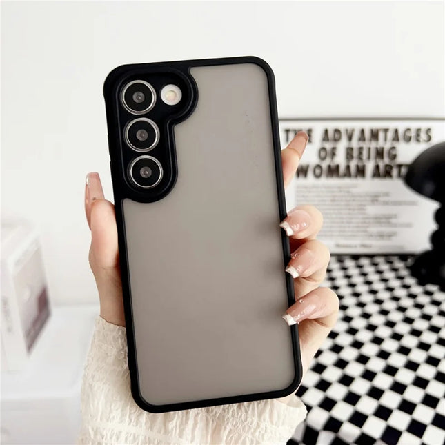 For Samsung Galaxy S23 Case Compatible with MagSafe TPU + PC Skin Touch Matte Phone Cover