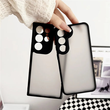 For Samsung Galaxy S23 Case Compatible with MagSafe TPU + PC Skin Touch Matte Phone Cover