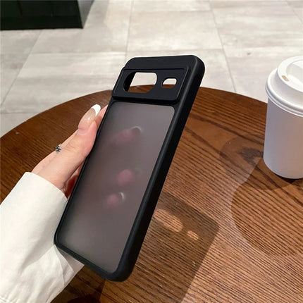 For Google Pixel 8 Case TPU + PC Skin Touch Matte Phone Cover