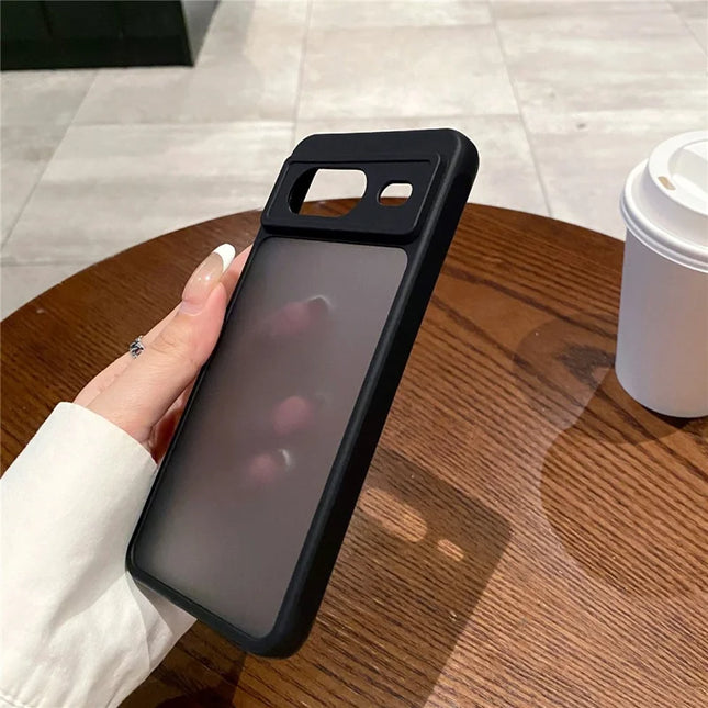 For Google Pixel 8 Case TPU + PC Skin Touch Matte Phone Cover