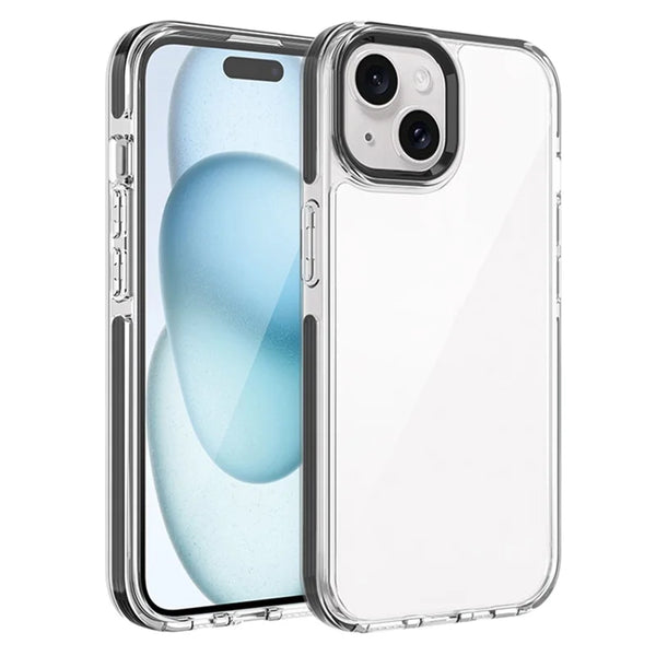ShopCaseCart Lightweight Durable iPhone 15 Phone Protective cover Ultra Clear Impact-resistant PC + TPU Back Guard