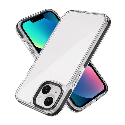 For iPhone 13 Phone Case Ultra Clear Shockproof PC + TPU Back Cover