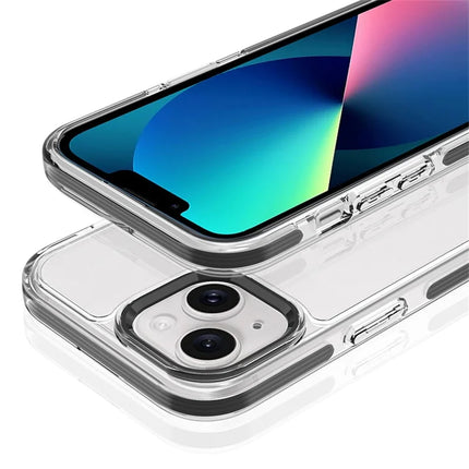 For iPhone 13 Phone Case Ultra Clear Shockproof PC + TPU Back Cover