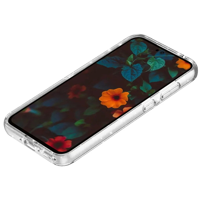 ShopCaseCart Slim Stylish Samsung Galaxy A36 5G / A56 5G Protective cover Sparkly Powder Glitter Shiny Soft TPU + Hard PC Back Guard