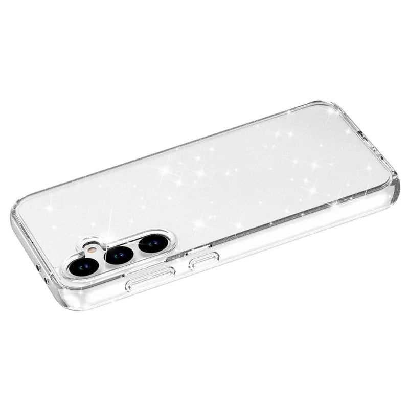 ShopCaseCart Slim Stylish Samsung Galaxy A36 5G / A56 5G Protective cover Sparkly Powder Glitter Shiny Soft TPU + Hard PC Back Guard