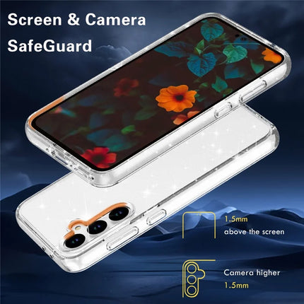 For Samsung Galaxy A36 5G / A56 5G Case PC + TPU Shockproof Clear Phone Cover
