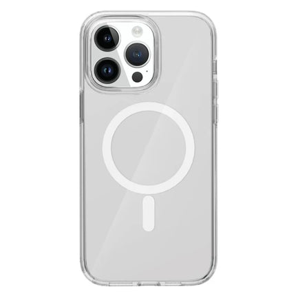 For iPhone 12 Pro Max Magnetic Case Compatible with MagSafe PC + TPU Clear Phone Cover