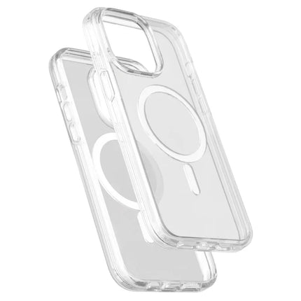 For iPhone 12 Pro Max Magnetic Case Compatible with MagSafe PC + TPU Clear Phone Cover