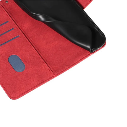 For OnePlus 13R 5G Wallet Case Leather Phone Cover Stand with Curved Line Design