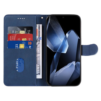 For OnePlus 13 Wallet Case Leather Phone Cover Stand with Curved Line Design