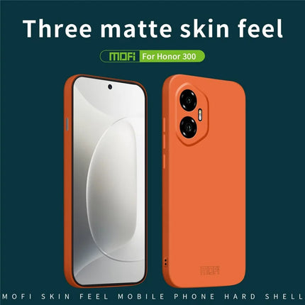 For Honor 300 Phone Case MOFI JK Qin Series Skin-Touch Matte Anti-fingerprint Back Cover