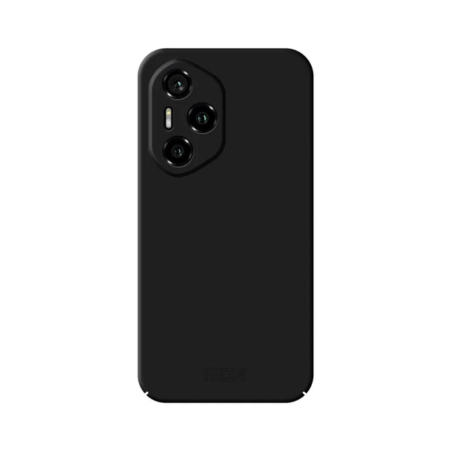For Honor 300 Pro Phone Case MOFI JK Qin Series Skin-Touch Matte Anti-fingerprint Back Cover - Black