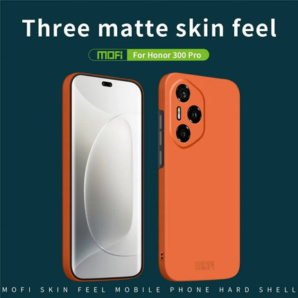 For Honor 300 Pro Phone Case MOFI JK Qin Series Skin-Touch Matte Anti-fingerprint Back Cover