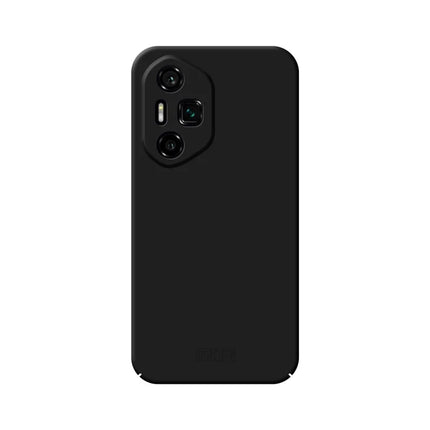 For Honor 300 Ultra Phone Case MOFI JK Qin Series Skin-Touch Matte Anti-fingerprint Back Cover - Black