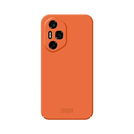 For Honor 300 Ultra Phone Case MOFI JK Qin Series Skin-Touch Matte Anti-fingerprint Back Cover - Orange