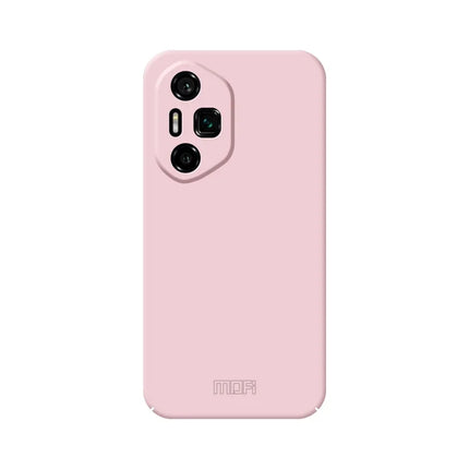 For Honor 300 Ultra Phone Case MOFI JK Qin Series Skin-Touch Matte Anti-fingerprint Back Cover - Pink