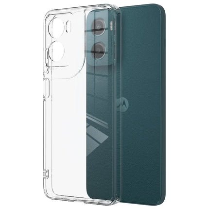 For Motorola Moto E15 4G / Motorola Moto G05 4G Clear Phone Case TPU+Acrylic Shockproof Phone Back Cover
