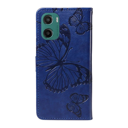 For Motorola Moto G05 4G Wallet Case Floral Butterfly Imprinted Leather Phone Cover Stand