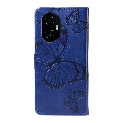 For Honor 300 Wallet Case Floral Butterfly Imprinted Leather Phone Cover Stand