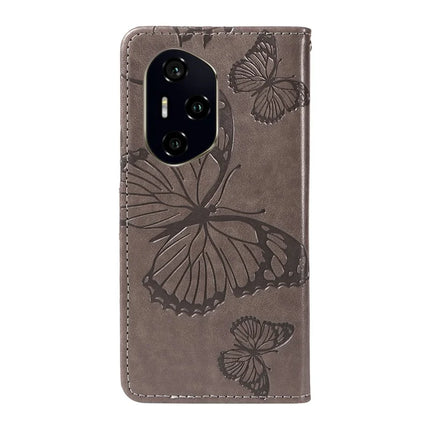 For Honor 300 Ultra / Honor 300 Pro Wallet Case Floral Butterfly Imprinted Leather Phone Cover Stand
