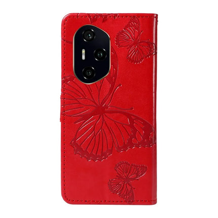 For Honor 300 Ultra / Honor 300 Pro Wallet Case Floral Butterfly Imprinted Leather Phone Cover Stand