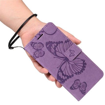 For Honor 300 Ultra / Honor 300 Pro Wallet Case Floral Butterfly Imprinted Leather Phone Cover Stand