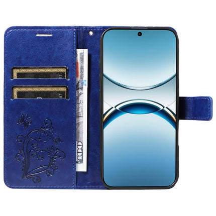 For Oppo Find X8 5G Wallet Case Floral Butterfly Imprinted Leather Phone Cover Stand