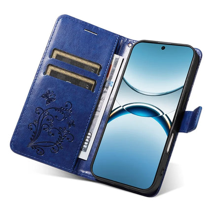 For Oppo Find X8 5G Wallet Case Floral Butterfly Imprinted Leather Phone Cover Stand