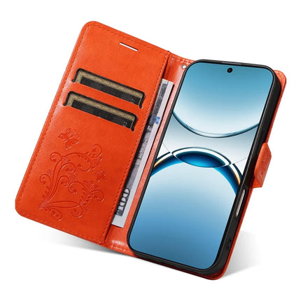 For Oppo Find X8 5G Wallet Case Floral Butterfly Imprinted Leather Phone Cover Stand