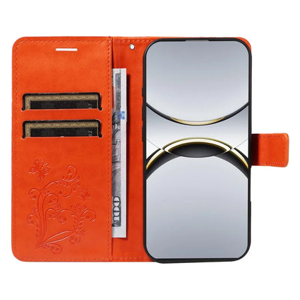 For Oppo Find X8 Pro 5G Wallet Case Floral Butterfly Imprinted Leather Phone Cover Stand