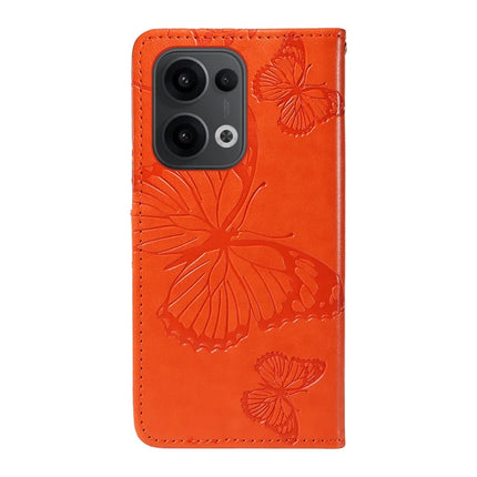 For Oppo Reno13 5G (Global) Wallet Case Floral Butterfly Imprinted Leather Phone Cover Stand