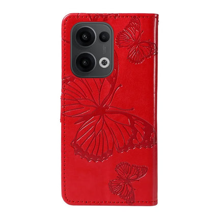 For Oppo Reno13 5G (Global) Wallet Case Floral Butterfly Imprinted Leather Phone Cover Stand