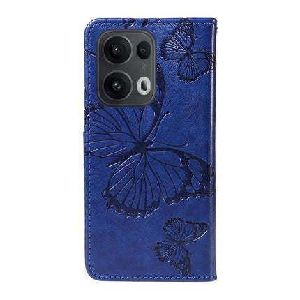 For Oppo Reno13 Pro 5G Wallet Case Floral Butterfly Imprinted Leather Phone Cover Stand
