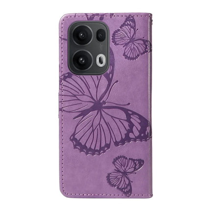 For Oppo Reno13 Pro 5G Wallet Case Floral Butterfly Imprinted Leather Phone Cover Stand