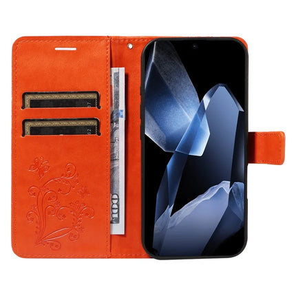 For OnePlus 13 Wallet Case Floral Butterfly Imprinted Leather Phone Cover Stand