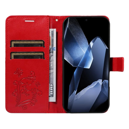 For OnePlus 13 Wallet Case Floral Butterfly Imprinted Leather Phone Cover Stand