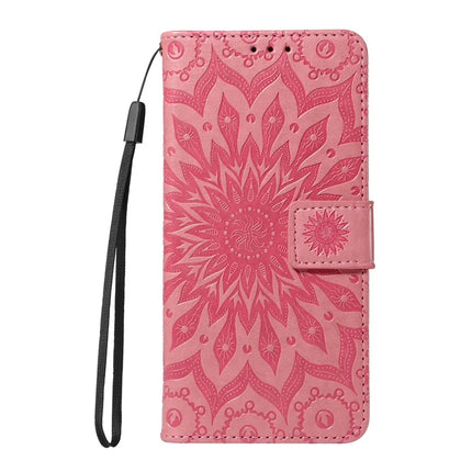 For OnePlus 13R 5G Leather Wallet Case Sunflower Imprinted Phone Cover