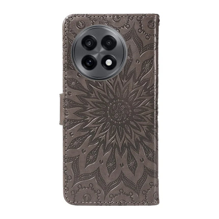 For OnePlus 13R 5G Leather Wallet Case Sunflower Imprinted Phone Cover