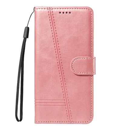 For OnePlus 13R 5G Wallet Case T-Shape Lines Leather Phone Cover Stand