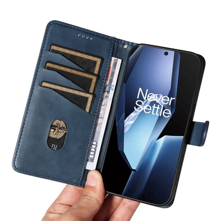 For OnePlus 13R 5G Wallet Case T-Shape Lines Leather Phone Cover Stand