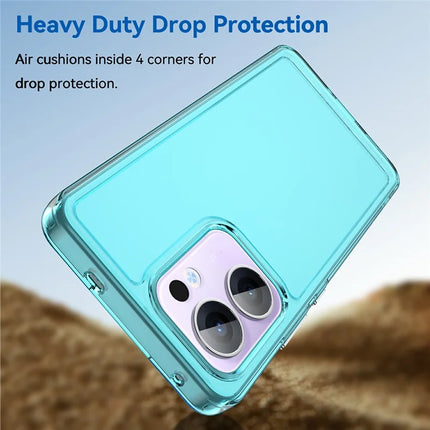 For Oppo Reno13 F 5G Case TPU Shockproof Phone Back Cover