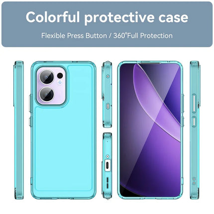 For Oppo Reno13 F 5G Case TPU Shockproof Phone Back Cover