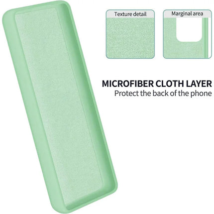 For Samsung Galaxy M14 4G Case Liquid Silicone Phone Back Cover with Hand Strap
