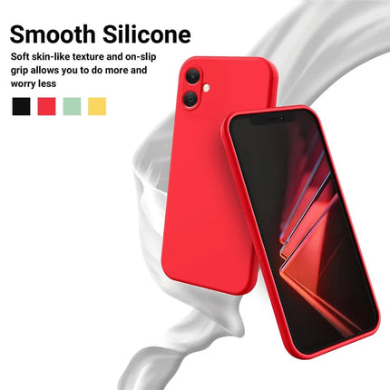 For Samsung Galaxy F05 / Galaxy M05 4G Case Liquid Silicone Phone Back Cover with Hand Strap