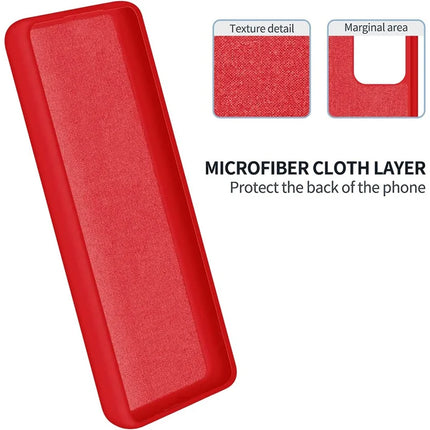 For Samsung Galaxy F05 / Galaxy M05 4G Case Liquid Silicone Phone Back Cover with Hand Strap